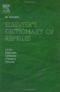 Produktbild: Elsevier's Dictionary of Reptiles