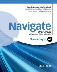 Produktbild: Navigate: Elementary A2. Coursebook with DVD and online skills
