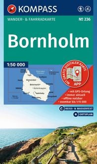 Produktbild: KOMPASS Wanderkarte 236 Bornholm 1:50.000