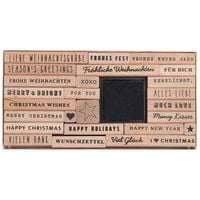 Produktbild: Stempelset Merry Christmas, Mixed type 100%, 26 Stempel