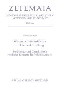 Produktbild: Wissen, Kommunikation und Selbstdarstellung
