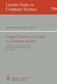 Produktbild: Graph-Theoretic Concepts in Computer Science