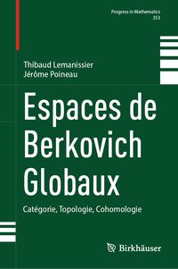 Produktbild: Espaces de Berkovich Globaux