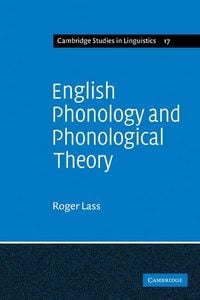 Produktbild: English Phonology and Phonological Theory