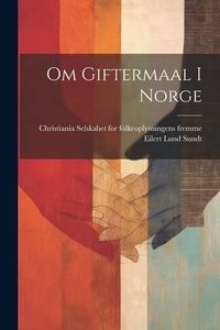 Produktbild: Om giftermaal i Norge
