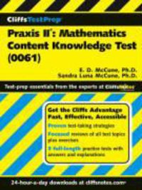 Produktbild: Praxis II: Mathematics Content Knowledge Test: 0061