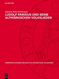 Produktbild: Ludolf Parisius und seine altm&auml;rkischen Volkslieder