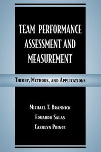 Produktbild: Team Performance Assessment and Measurement