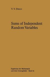 Produktbild: Sums of Independent Random Variables