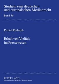Produktbild: Erhalt von Vielfalt im Pressewesen