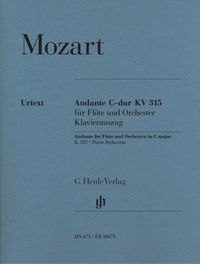 Bild vom Artikel Mozart, Wolfgang Amadeus - Andante C-dur KV 315 für Flöte und Orchester vom Autor Wolfgang Amadeus Mozart