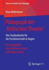Produktbild: P&auml;dagogik der ,Kritischen Theorie'