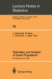 Produktbild: Estimation and Analysis of Insect Populations