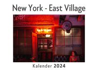 Produktbild: New York - East Village (Wandkalender 2024, Kalender DIN A4 quer, Monatskalender im Querformat mit Kalendarium, Das perfekte Geschenk)