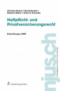 Produktbild: Haftpflicht- und Privatversicherungsrecht, Entwicklungen 2009