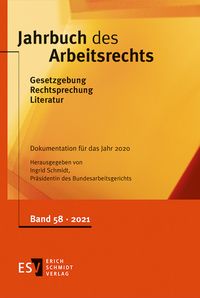 Produktbild: Jahrbuch des Arbeitsrechts. Gesetzgebung - Rechtsprechung - Literatur.... / Jahrbuch des Arbeitsrechts