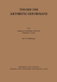 Produktbild: Theorie der Arthritis Deformans