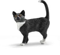 Bild vom Artikel Schleich 13770 - Farm World, Katze, stehend, Tierfigur, schwarz weiß vom Autor 
