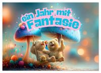 Produktbild: Ein Jahr mit Fantasie (Wandkalender 2026 DIN A4 quer), CALVENDO Monatskalender
