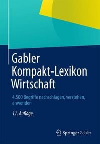 Produktbild: Gabler Kompakt-Lexikon Wirtschaft