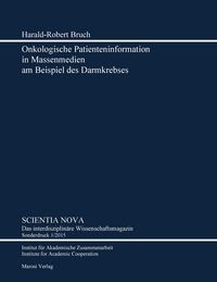 Produktbild: Onkologische Patienteninformation in Massenmedien am Beispiel des Darmkrebses