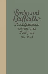 Produktbild: Briefe von und an Lassalle bis 1848
