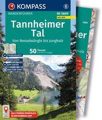 Produktbild: KOMPASS Wanderf&uuml;hrer Tannheimer Tal von Nesselw&auml;ngle bis Jungholz, 50 Touren mit Extra-Tourenkarte