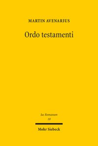 Produktbild: Ordo testamenti