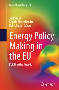 Produktbild: Energy Policy Making in the EU