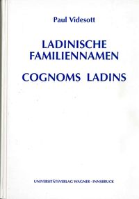 Produktbild: Ladinische Familiennamen - Cognoms Ladins