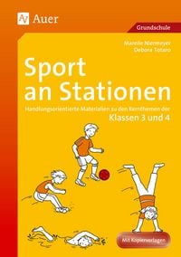 Produktbild: Sport an Stationen 3/4