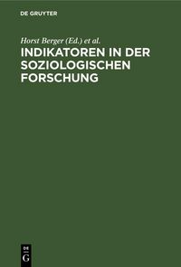 Produktbild: Indikatoren in der soziologischen Forschung