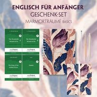 Produktbild: Englisch f&uuml;r Anf&auml;nger Geschenkset - 4 B&uuml;cher (mit Audio-Online) + Marmortr&auml;ume Schreibset Basics