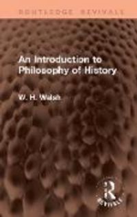 Produktbild: An Introduction to Philosophy of History