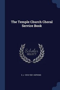 Produktbild: The Temple Church Choral Service Book