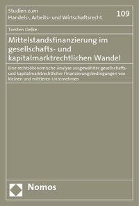 Produktbild: Mittelstandsfinanzierung im gesellschafts- und kapitalmarktrechtlichen Wandel