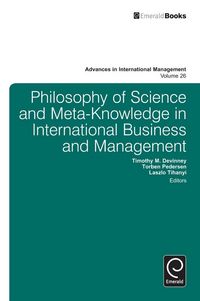 Produktbild: Philosophy of Science and Meta-Knowledge in International Business and Management