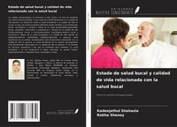 Produktbild: Estado de salud bucal y calidad de vida relacionada con la salud bucal