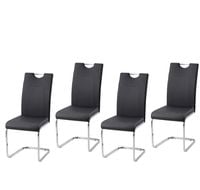 Produktbild: HTI-Living Schwingstuhl KellyC PU 4er Schwingstuhl KellyC PU 4er