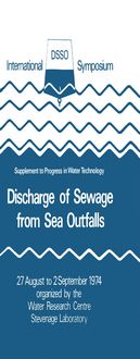 Produktbild: Discharge of Sewage from Sea Outfalls