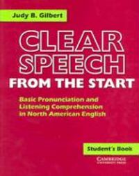 Produktbild: Judy B. Gilbert, G: Clear Speech from the Start Student's Bo