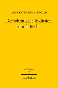 Produktbild: Demokratische Inklusion durch Recht