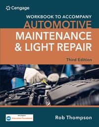 Produktbild: Student Workbook for Automotive Maintenance & Light Repair