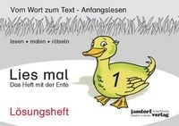 Produktbild: Lies mal Band 1 - Das Heft mit der Ente (L&ouml;sungsheft)