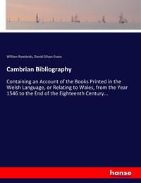 Produktbild: Cambrian Bibliography