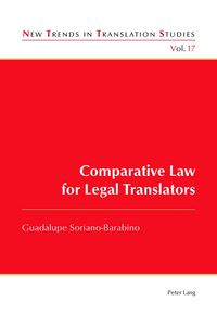Produktbild: Comparative Law for Legal Translators