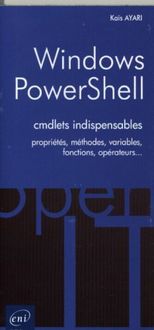 Produktbild: Windows PowerShell : cmdlets indispensables
