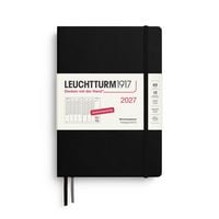 Produktbild: Wochenplaner Medium (A5) 2027, Schwarz, Deutsch