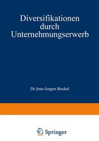 Produktbild: Diversifikationen durch Unternehmungserwerb