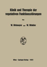 Produktbild: Klinik und Therapie der vegetativen Funktionsst&ouml;rungen